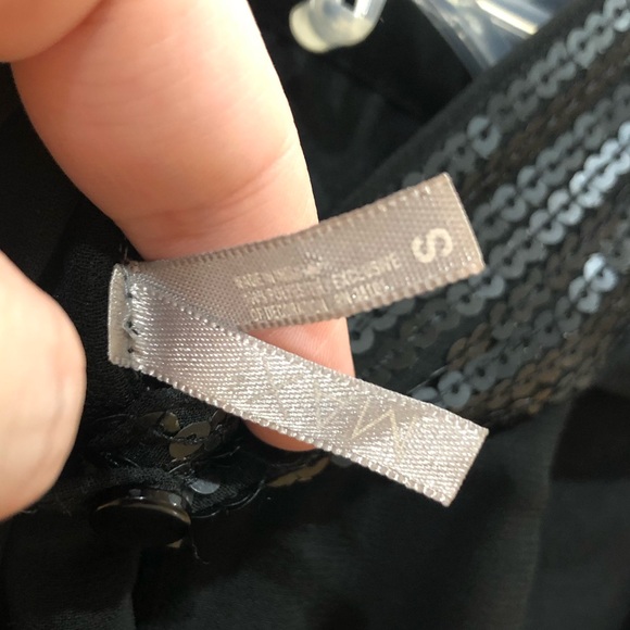 Vintage Y2K Max Love Sleeveless Sequin Blouse Shirt Top - Picture 5 of 6